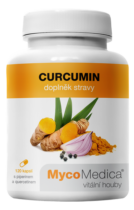 MycoMedica - Curcumin v optimální koncentraci, 120 rostlinných kapslí