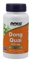 NOW® Foods NOW Dong Quai (Angelika čínska), 520 mg, 100 rastlinných kapsúl