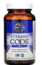 Garden of life Vitamín Code Men (multivitamín pre mužov) - 120 rastlinných kapsúl