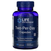 Life Extension Two Per Day multivitamín, 60 kapsúl