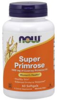 NOW® Foods NOW Super Primrose 1300 mg, Pupalka dvojročná, 60 softgélových kapsúl