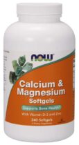 NOW® Foods NOW Calcium & Magnesium, with Vitamin D-3 and Zinc, Vápnik + Horčík + Vitamín D3 a Zi...