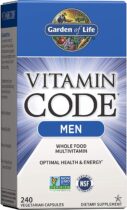 Garden of life Vitamin Code Men (multivitamín pre mužov) - 240 rastlinných kapsúl