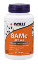 NOW® Foods NOW SAMe (S-adenosylmethionin), 400 mg, 60 tabliet