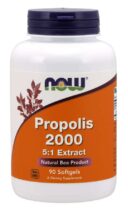 NOW® Foods NOW Propolis 2000 5:1 Extrakt, 90 softgélových kapsúl