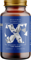 BrainMax Vitamín D3 5000 IU, 120 kapsúl