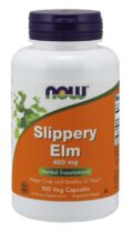 NOW® Foods NOW Slippery Elm (Brest červený), 400 mg, 100 rastlinných kapsúl