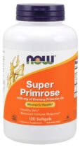 NOW® Foods NOW Super Primrose 1300 mg, Pupalka dvojročná, 120 softgélových kapsúl