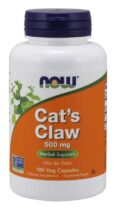 NOW® Foods NOW Cat's Claw (Mačací pazúr), 500 mg, 100 rastlinných kapsúl