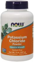 NOW® Foods NOW Potassium Chloride Powder (draslík ako chlorid draselný prášok), 227g