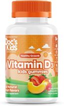 Doctor's Best Doctor’s Best Children's vitamin D3 (vitamín D3 pre deti), 60 gumových medvedíkov