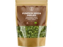 BrainMax Pure Pumpkin Seeds Peeled, Tekvicové semienka BIO, 250g