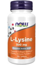 NOW® Foods Now L-Lysine (L-lysin), 500 mg, 100 tabliet