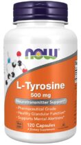 NOW® Foods NOW L-Tyrosine, 500 mg, 120 kapsúl