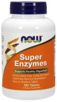 NOW® Foods NOW Super Enzymes, komplexné tráviace enzýmy, 180 tabliet