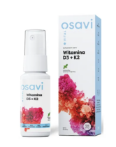 Osavi Vitamin D3+K2 ústny sprej, mäta pieporná, 25 ml