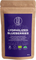 BrainMax Pure Lyophilized Blueberries, Lyofilizované čučoriedky BIO, 45 g