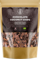 BrainMax Pure Chocolate Coconut chips, Kokosové chipsy v čokoláde, BIO, 250 g