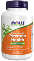 NOW® Foods NOW Prostate Health Clinical Strength (zdravie prostaty), 90 softgélových kapsúl