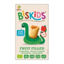 BISkids - BIO mäkké detské sušienky s jablčným pyré bez pridaného cukru 35% ovocia 36M+, 150g