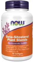 NOW® Foods NOW Beta-Sitosterol Plant Sterols (optimalizáca cholesterolu), 90 softgélových kapsúl