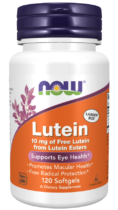 NOW® Foods NOW Lutein 10 mg (zdraví očí), 120 softgel kapslí