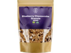 BrainMax Pure Blueberry Cheesecake Granola, Čučoriedky a Biela čokoláda, BIO, 400 g