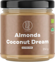 BrainMax Pure Almonda, Coconut Dream, Mandľový krém s kokosom, 250 g