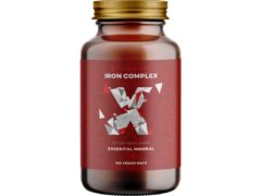 BrainMax Iron Complex, železo bisglycinát, 25 mg, 100 rastlinných kapsúl