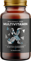 BrainMax Men Multivitamin, multivitamín pre mužov, 90 rastlinných kapsúl