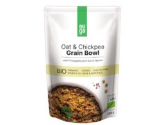 AUGA Bio Grain bowl z bezlepkových ovsených vločiek s cícerom, ananásom a kari korením, 250 g