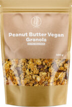 BrainMax Pure Peanut Butter Vegan Granola, granola s arašidovým maslom, 400 g