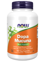 NOW® Foods NOW DOPA Mucuna, 180 rastlinných kapsúl