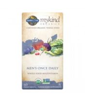 Garden of life Mykind Organics Men's Multi, multivitamín pre muža, 60 rastlinných tabliet