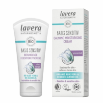 Lavera - Basis Sensitiv, Zklidňující hydratační krém bez parfemace, 50 ml