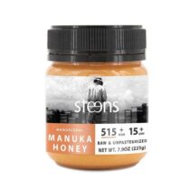 Steens - RAW Manuka Honey (Manukový med) UMF 15+ (515+ MGO), 225 g