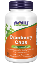 NOW® Foods Now Cranberry (brusinka), 100 rostlinných kapslí