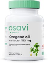 Osavi Oregano Oil Carcacrol, 180 mg, 60 enterosolventních softgel kapslí