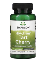 Swanson HiActives Tart Cherry, podpora kloubů, 465 mg, 60 kapslí