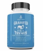 Ancestral Supplements Newtraceuticals, Grass-fed Thymus, brzlík, 180 kapslí, 30 dávek