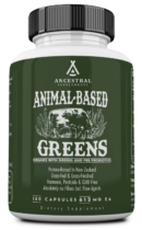 Ancestral Supplements, Animal-Based Greens, Superpotraviny s probiotiky, 180 kapslí, 30 dávek