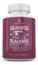 Ancestral Supplements, Grass-fed Placenta, hovězí placenta, 180 kapslí, 30 dávek