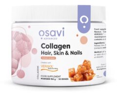 Osavi Collagen Hair, Skin & Nails, Salted Caramel, kolagen prášek zdravé vlasy, pleť a nehty, sl...