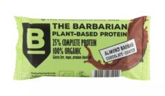 The Barbarian Proteinová Tyčinka Organic Chocolate Coated Almond & Baobab, 68 g