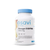 Osavi Omega-3 EXTRA, citrón, 1300 mg, 60 kapslí