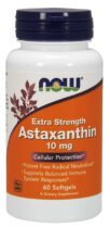 NOW® Foods NOW Astaxanthin, 10 mg, 60 softgel kapsúl