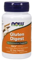 NOW® Foods NOW Gluten Digest, lepok tráviaci enzýmy, 60 rastlinných kapsúl