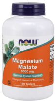 NOW® Foods NOW Magnesium Malate, 180 tabliet