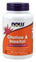 NOW® Foods NOW Cholin & Inositol, 500 mg, 100 kapsúl