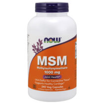 NOW® Foods NOW MSM (Methylsulfonylmethan), 1000 mg, 240 rastlinných kapsúl